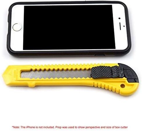 Tape King Utility Knife Set (12 Pack) | 18mm Wide Blade Box Cutter | Retractable Design, Compact And Versatile for Home, Crafts, Warehouse, Cartons, Cardboard, Office Supplies and Packaging in Saudi Arabia