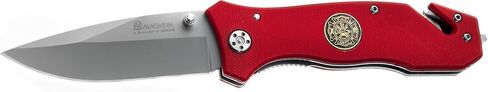 Boker Magnum 01MB366 Fire Department Knife with 3 3/8 in. Blade, Red in Saudi Arabia