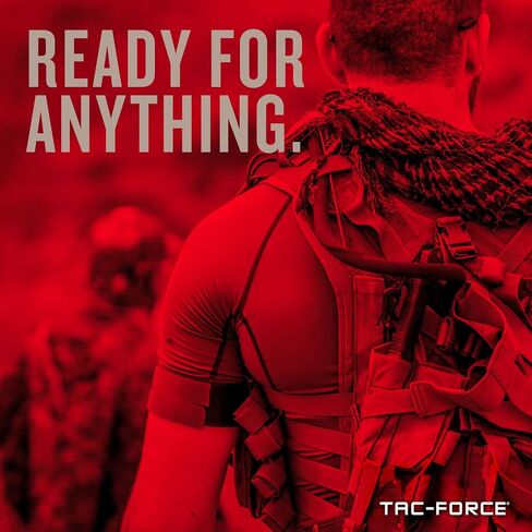 Tac-Force- Folding Pocket Knife – Rainbow TiNite Coated Drop Point Blade and Liner, Black Aluminum Handle w/Rope Cutter, Glass Punch, and Pocket Clip, Tactical, EDC, Rescue - TF-509 in Saudi Arabia