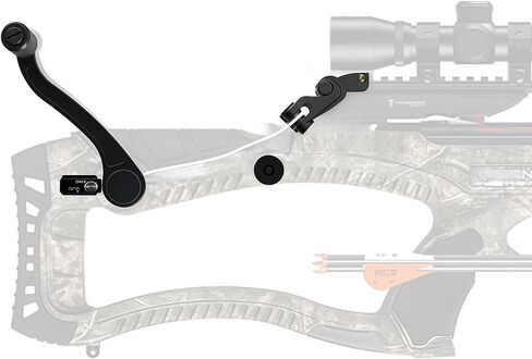 Crank Cocking Device for Crossbows BAR20020 Compatible with Barnett Series Crossbows Right- and Left-Handed Use Reduces Cocking Resistance by Up to 93% High-Strength Metal Cranking Device in Saudi Arabia