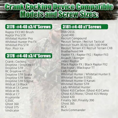 Crank Cocking Device for Crossbows BAR20020 Compatible with Barnett Series Crossbows Right- and Left-Handed Use Reduces Cocking Resistance by Up to 93% High-Strength Metal Cranking Device in Saudi Arabia