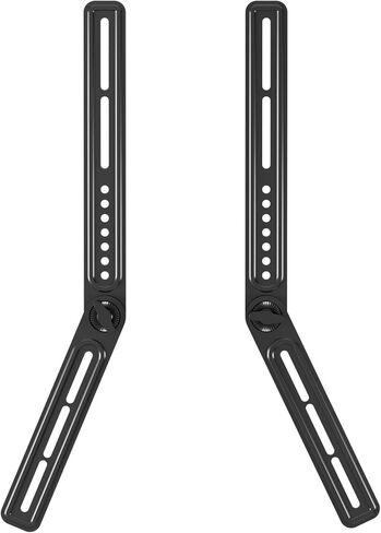 XINLEI Universal Sound Bar Mounts Fits Most 23 to 65 Inch TVs Soundbar TV Mount Bracket Above or Under TV, up to 22 lbs SBR302 in Saudi Arabia