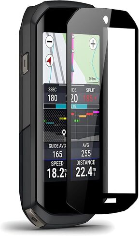 2‑Pack Tempered Glass Screen Protector for Garmin Edge 1050 – 9H Hardness Anti‑Scratch, HD Clear with Oleophobic Coating, Precision Fit for Curved GPS Cycling Touchscreen in Saudi Arabia