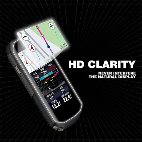 2‑Pack Tempered Glass Screen Protector for Garmin Edge 1050 – 9H Hardness Anti‑Scratch, HD Clear with Oleophobic Coating, Precision Fit for Curved GPS Cycling Touchscreen in Saudi Arabia