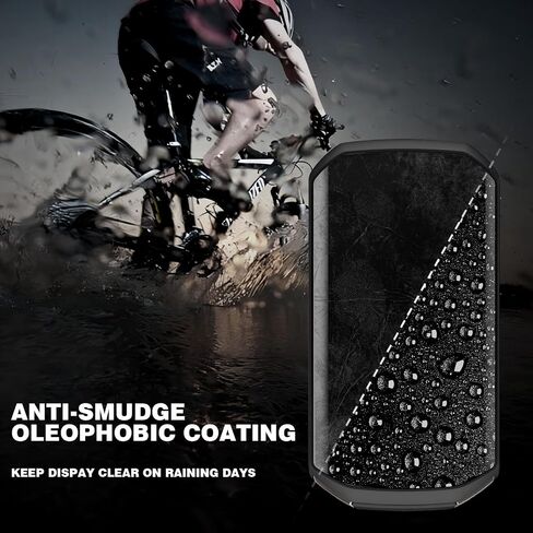 2‑Pack Tempered Glass Screen Protector for Garmin Edge 1050 – 9H Hardness Anti‑Scratch, HD Clear with Oleophobic Coating, Precision Fit for Curved GPS Cycling Touchscreen in Saudi Arabia