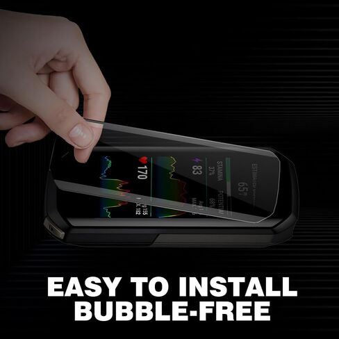 2‑Pack Tempered Glass Screen Protector for Garmin Edge 1050 – 9H Hardness Anti‑Scratch, HD Clear with Oleophobic Coating, Precision Fit for Curved GPS Cycling Touchscreen in Saudi Arabia