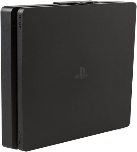 HIDEit Mounts 4S Wall Mount for PlayStation 4 Slim - Patented in 2018, Made in USA - Steel Wall Mount for PS4 Slim to Safely Store Your PS4 Slim Near or Behind TV in Saudi Arabia