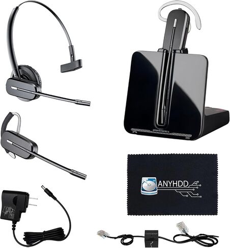 ANYHDD CS540 Wireless DECT Headset - Noise Canceling Microphone in Saudi Arabia