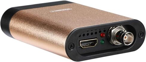 SDI & HDMI Dual Input & Dual Output sync to USB3.0 Video Lossless Capture 360MB/s for 1080P 60fps UVC YUV422 PnP Broadcast Live Streaming Convert USB External 3G-SDI Video Capture Free Driver in Saudi Arabia