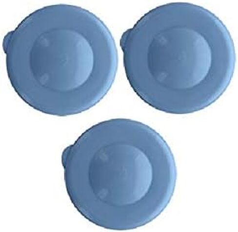 AquaNation Dew Cap Replacement - Pack of 16 Fit 55mm Snap On Crown Top 3 & 5 Gallon Water Bottles Snug & Tight Leak Proof BPA-Free Jug Lids (Quantity of 16) in Saudi Arabia