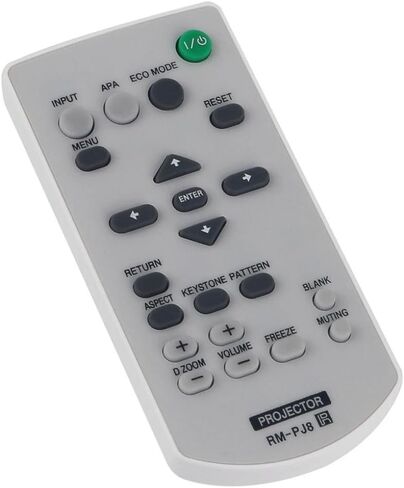 RM-PJ8 Projector Remote Control for Sony Projector in Living Rooms or Rooms, No Programming or Pairing Needed, Replacement Remote Compatible Models VPL-CX236 VPL-CH375 VPL-DX140 VPL-DW125 VPL-DX126 in Kuwait