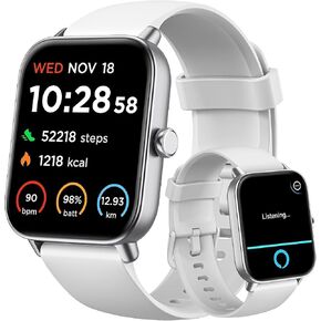 Smart Watch for Women Android & iPhone, Alexa Built-in, IP68 Waterproof Activity Fitness Tracker with Bluetooth Call (Answer/Make), 1.8" Smartwatch with Heart Rate/SpO2/Sleep Monitor, 100+ Sports Mode | Pink in Saudi Arabia