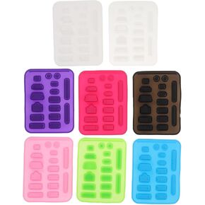 Yardwe 8 Sets Silicone Laptop Dust Plug Cover Set, USB Port Protective Caps for Pc, Easy Installation and Flexible Design, Portable Dust Plug for Travel and Daily Use in Saudi Arabia