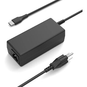 NNQEKBUF Universal 45W 65W USB C Laptop Charger Compatible with Hp Chromebook，Dell,Lenovo,Acer,Asus,Samsung Galaxy,Google and Other Type C Fast-Charging Computer AC Adapter Power Cord Supply in Saudi Arabia