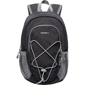 WATERFLY 12L Small Hiking Backpack: Day Pack Lightweight Travel Bag Camping Fitness Cycling Outdoor Sports Daypack For Women Men Teenager | Mini, Lightweight, Breathable padded shoulder straps, Water-resistant, Nylon, Multi-pockets, Suit for hiking travel in Saudi Arabia