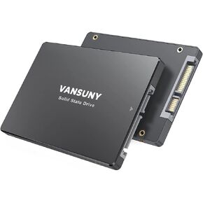 محرك الأقراص الصلبة الداخلي Vansuny 2 تيرابايت SATA III SSD محرك الأقراص الصلبة الداخلي 2.5 بوصة محرك أقراص داخلي متقدم ثلاثي الأبعاد NAND Flash يصل إلى 500 ميجابايت/ثانية SSD للكمبيوتر المكتبي والكمبيوتر المحمول in Kuwait