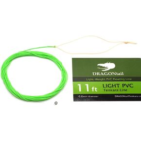 DRAGONtail Tenkara - Light PVC Floating Tenkara Line w/Tippet Ring | Lightweight floating line with a built-in metal connection ring for quick and easy fishing line swaps in Saudi Arabia