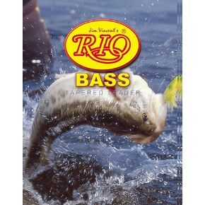 RIO Products Leaders Bass Leaders 9' 10Lb 4.5kg, Clear in Saudi Arabia