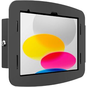 Compulocks Space Enclosure Wall Mount, Secure Anti Theft Display Holder for iPad 10th and 11th Generation (A16), Durable Steel Security Case with Lock – Black in Saudi Arabia
