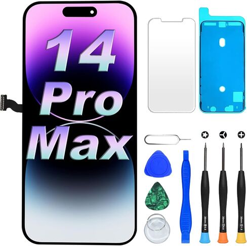 DIGI4U LCD for iPhone 16 Pro Max Screen Replacement, 6.9''[3D Touch][Small Notch] Screen for iPhone 16 Pro Max Display Digitizer Assembly, with Repair Tools for iPhone 16 Pro Max LCD in Saudi Arabia