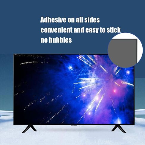50 Inch Anti Glare tv Screen Cover, TV Screen Protector Frosted Anti Glare Film Blue Light Dustproof Scratch Filter, New Protect Your Eyes, Reduce Eye Fatigue, 50Inch (1095 * 616mm) in Saudi Arabia