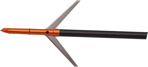 Dead Ringer Super Freak Extreme Crossbhead Broadhead، 2 Blade 100 Grab Broadhead لصيد القوس والنشاب، صيد Broadhead مع عرض قطع 2 1/4 بوصة، 3 عبوات من الرؤوس العريضة in Kuwait
