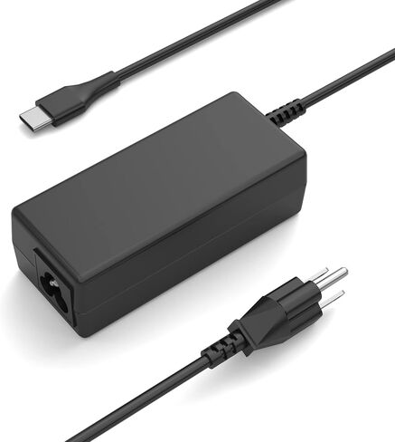 NNQEKBUF Universal 45W 65W USB C Laptop Charger Compatible with Hp Chromebook，Dell,Lenovo,Acer,Asus,Samsung Galaxy,Google and Other Type C Fast-Charging Computer AC Adapter Power Cord Supply in Saudi Arabia
