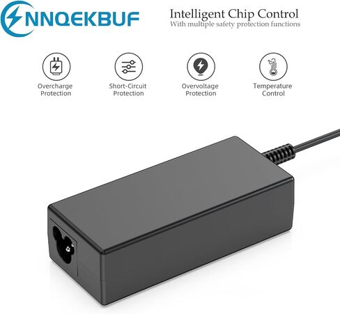 NNQEKBUF Universal 45W 65W USB C Laptop Charger Compatible with Hp Chromebook，Dell,Lenovo,Acer,Asus,Samsung Galaxy,Google and Other Type C Fast-Charging Computer AC Adapter Power Cord Supply in Saudi Arabia