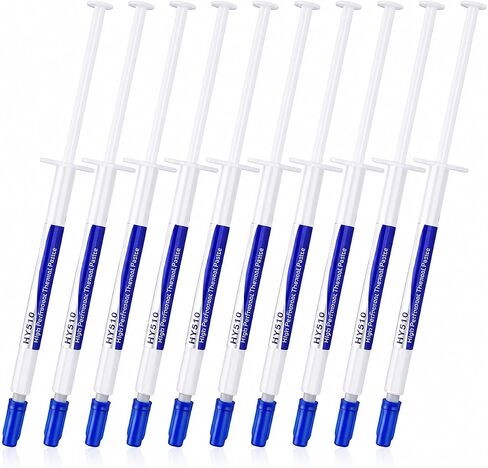 HY510-10PCS(1PCS-1g) CPU Thermal heatsink Paste Silicone Grease Compound Carbon Based High Performance Non-Conductive for pc CPU gpu PS4 10 Gram in Kuwait