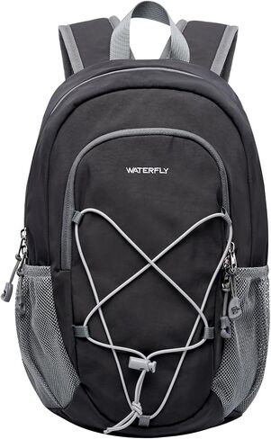WATERFLY 12L Small Hiking Backpack: Day Pack Lightweight Travel Bag Camping Fitness Cycling Outdoor Sports Daypack For Women Men Teenager | Mini, Lightweight, Breathable padded shoulder straps, Water-resistant, Nylon, Multi-pockets, Suit for hiking travel in Saudi Arabia