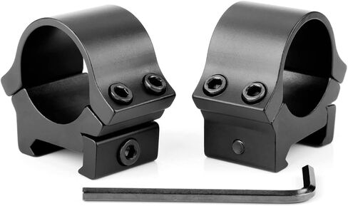 Low Profile Scope Rings 1 inch - Rifle Scope Rings Scope Mounting Rings 1 Inch for Picatinny Rails(2 Pieces) in Saudi Arabia