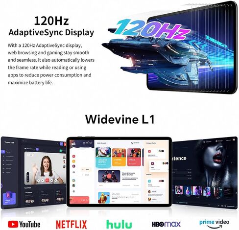 TECLAST 10.1" P30T Android 16 Tablet, Octa-core,16GB+128GB with Stylus | 120Hz IPS,Widevine L1, GPS, 6000mAh, Parental Control, Dual Speakers, GMS, Ideal for Study, Entertainment, Gaming & Gift in Kuwait