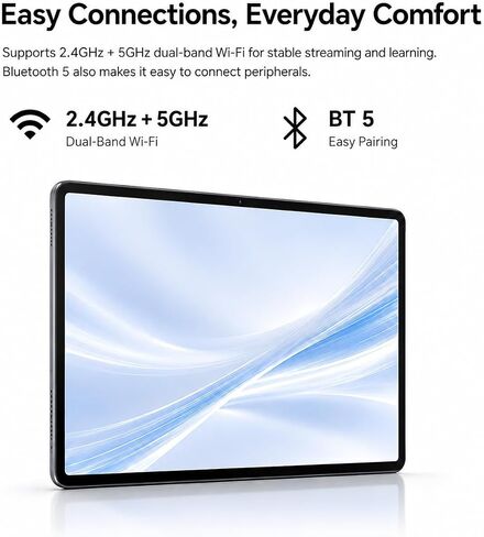 TECLAST 10.1" P30T Android 16 Tablet, Octa-core,16GB+128GB with Stylus | 120Hz IPS,Widevine L1, GPS, 6000mAh, Parental Control, Dual Speakers, GMS, Ideal for Study, Entertainment, Gaming & Gift in Kuwait
