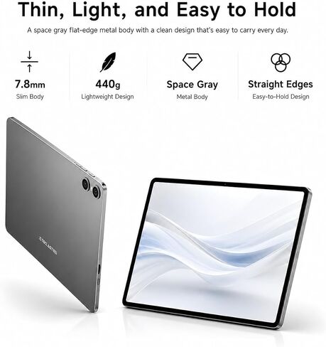 TECLAST 10.1" P30T Android 16 Tablet, Octa-core,16GB+128GB with Stylus | 120Hz IPS,Widevine L1, GPS, 6000mAh, Parental Control, Dual Speakers, GMS, Ideal for Study, Entertainment, Gaming & Gift in Kuwait