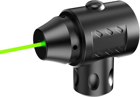 Green Laser Bore Sight Kit,Laser Boresighter Multiple Caliber (0.17 to 10) with Magnetic and Big Button Switch for Rifle Scope Handgun Hunting in Saudi Arabia