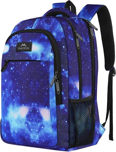 MATEIN Travel Laptop Backpack, 15.6 Inch College School Computer Bag, Grey | Slim Sturdy Business Daypack, Anti Theft Bookbag, Water Resistant, Gift for Men & Women, Personal Item Bag, Mochilas in Kuwait