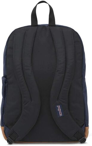 JanSport Cool Backpack, with 15-inch Laptop Sleeve - Large Computer Bag Rucksack with 2 Compartments, Ergonomic Straps, Navy | Ergonomic Straps, Waterbottle Pocket, Campus Weekender Travel Rucksack in Kuwait