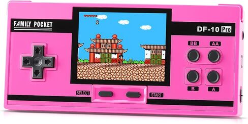 Handheld Game for Kids, Preloaded Classic Retro Games, 3.0'' IPS Screen Portable Gaming Device, Rechargeable Video Game Player, Mini Arcade Travel Electronic Toy Gifts for Boys, Girls & Teens (Blue) in Saudi Arabia