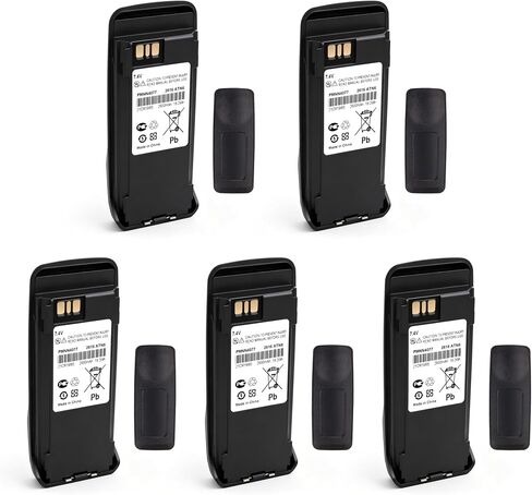 5-Pack PMNN4077 PMNN4077C PMNN4077D Battery Compatible with DP3400 DP3401 in Saudi Arabia