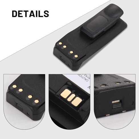 5-Pack PMNN4077 PMNN4077C PMNN4077D Battery Compatible with DP3400 DP3401 in Saudi Arabia