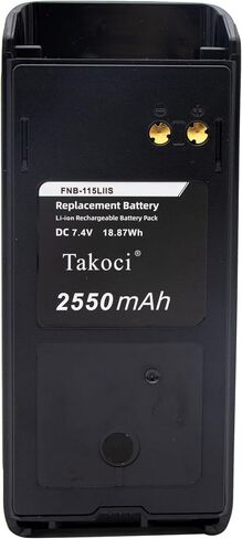 CS BATTERY (2PACK) Replacement Battery for Standard Horizon HX400IS SBR-29LIIS FNB-115LIIS 2550mAh Li-ion in Saudi Arabia
