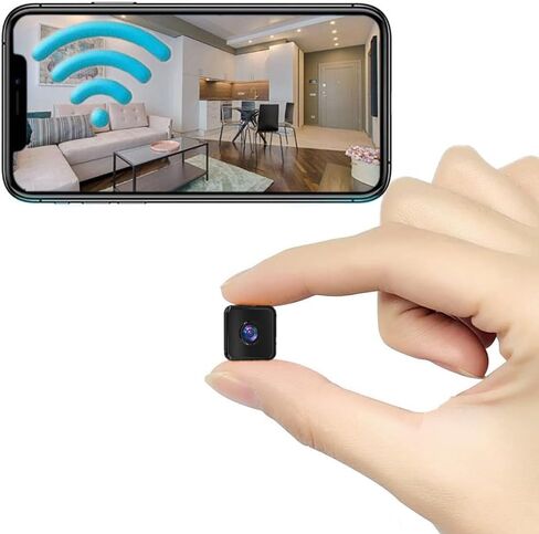 Mini Indoor Security Camera Wireless Home Small Outdoor WiFi Pet Cameras,2026 1440P HD Tiny Nanny Cam, Wide Angle,Night Vision,Home Indoor Outdoor Camara, No Need WiFi Camaras,For House Security in Saudi Arabia