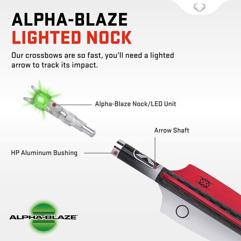 TenPoint EVO-X Lighted CenterPunch16 Crossbow | Alpha-Blaze, Alpha-Nock HP, HP Aluminum Bushing - For Use, Havoc RS440, Siege RS410 in Saudi Arabia
