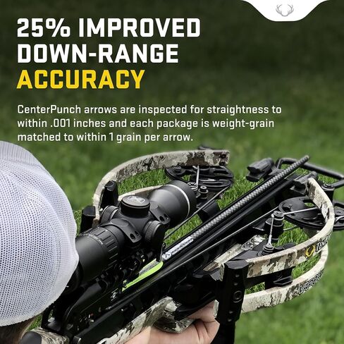 TenPoint EVO-X Lighted CenterPunch16 Crossbow | Alpha-Blaze, Alpha-Nock HP, HP Aluminum Bushing - For Use, Havoc RS440, Siege RS410 in Saudi Arabia