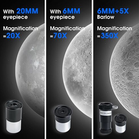 Telescope 70 mm Aperture 400 mm Refractor Astronomical Portable Telescope for Kids Adults Beginners with Tripod Phone Adapter Carrying Bag Black in Saudi Arabia