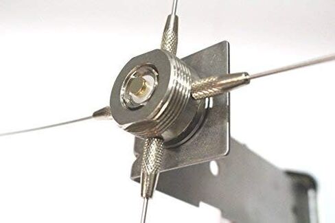 Nagoya GPK-01 (21" Radials) NMO Mount Ground Plane Kit for Base or Field Use, SO-239 Connector, Mounts to 2" Pole, Mast, Pipe in Kuwait