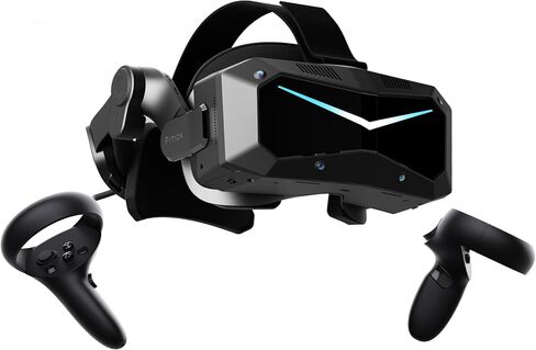 Pimax Crystal Super VR Headset & VR Glasses with Micro-OLED, 53 PPD, 3840x3552 Per Eye, 116° Field of View, Eye Tracking – Ultimate Clarity for Flight & Racing Simulations & Gaming in Saudi Arabia