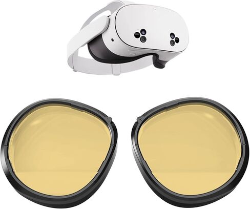 PSI 2 Lens Melanin Anti Blue Light Lens for Oculus Meta Quest 3 Glasses, Inserts Compatible for VR Accessories, Eye Protection in Saudi Arabia