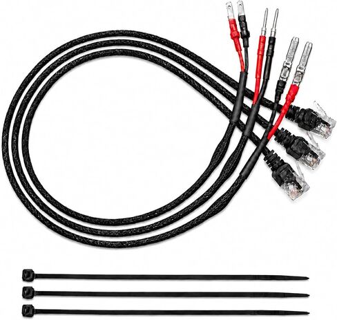 15" RJ11 Mirror Tap Radar Detector Hardwire Kit for Uniden R3 R4 R7 R8 | Mirror tap power cord compatible with Escort and Valentine One, rearview mirror wire tap with inline fuse and multi-pin taps in Saudi Arabia