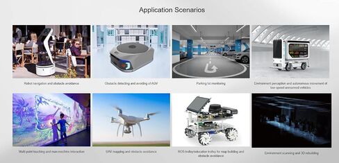 SLAMTEC RPLIDAR S2 High-Performance dToF LiDAR Sensor Laser Radar, 30m Range, 32000 Samples/Sec, IP65, for Robot Navigation, AGV, UAV Mapping,Interactive Projection in Saudi Arabia